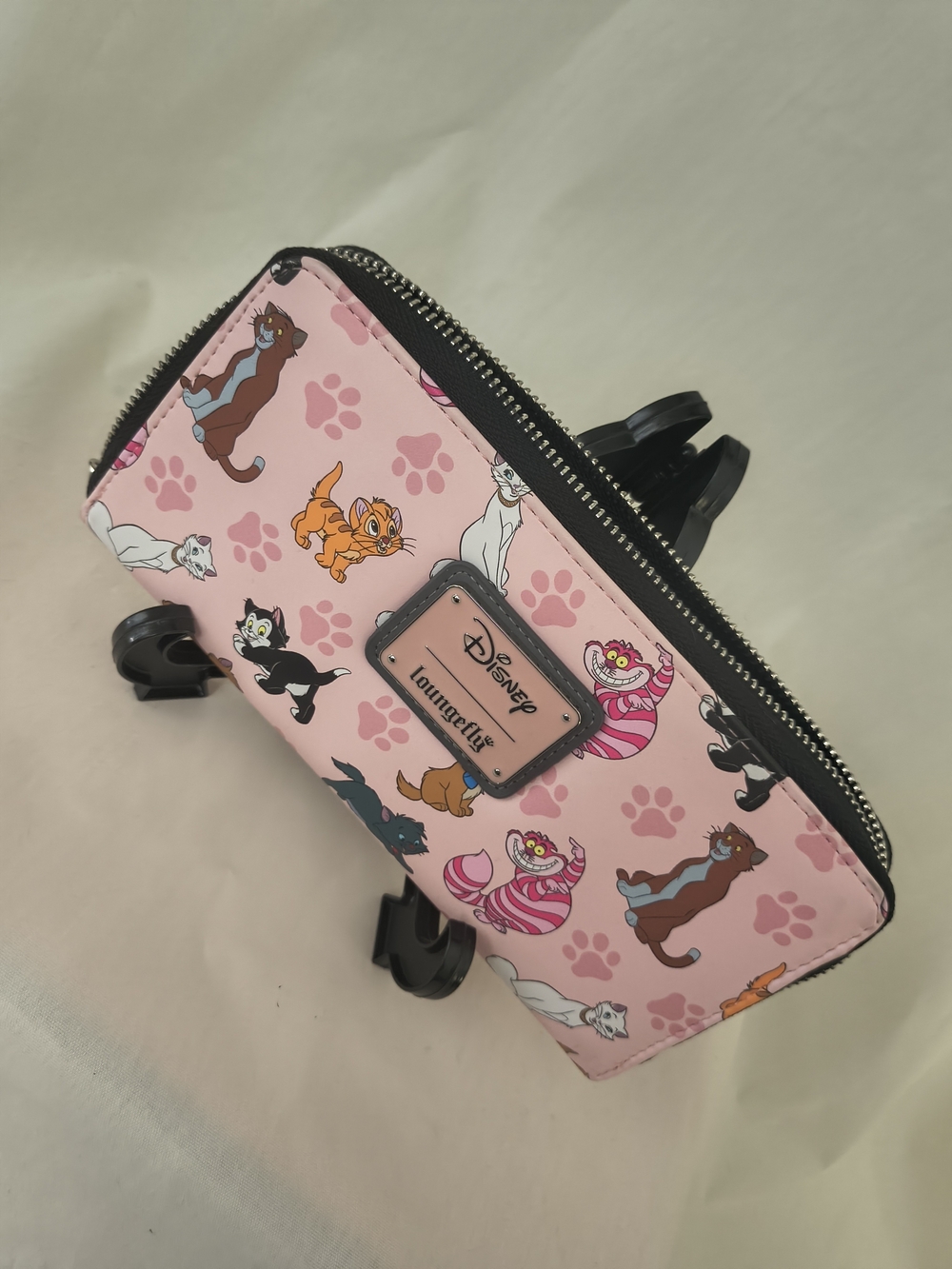 Loungefly Pink Disney Cats Pattern Small Pet Pouch